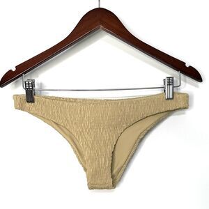Nookie Beach Tan Sugar Baby Bikini Bottom Size Small